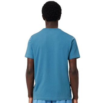 Мужская теннисная футболка Lacoste Roland-Garros Edition - sky blue
