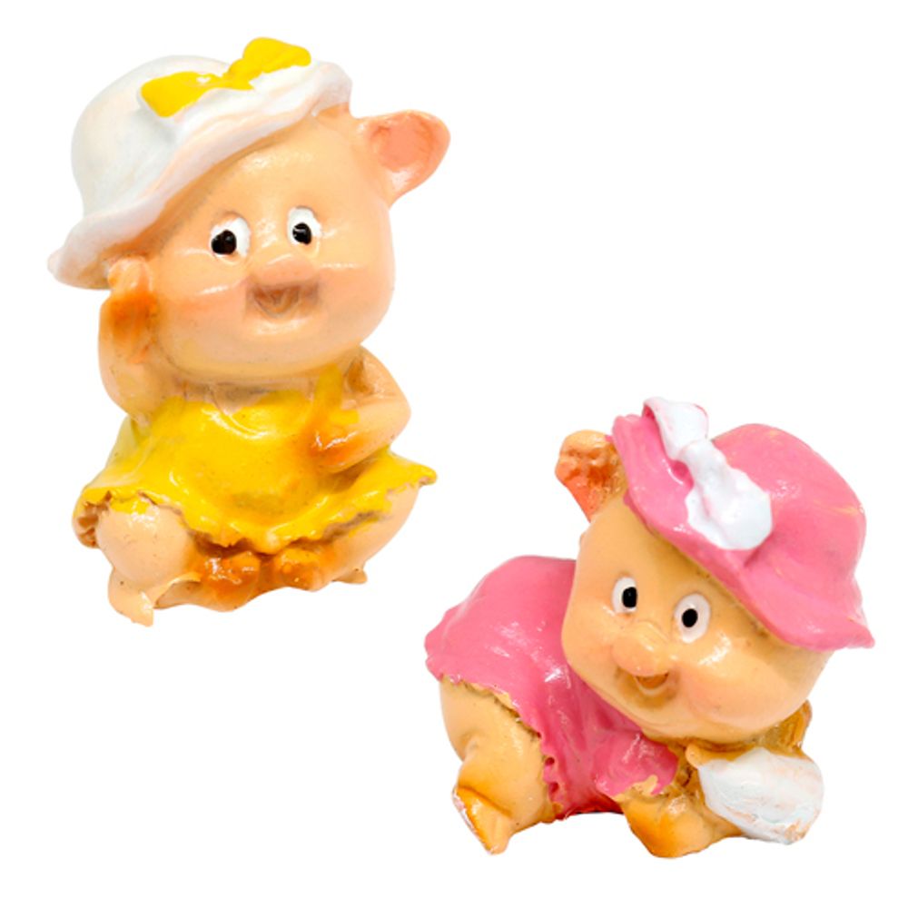Миниатюра кукольная: Свинка, 3,5х2CM, в ассортименте Миниатюра кукольная: Свинка, 3,5х2CM, в ассортименте