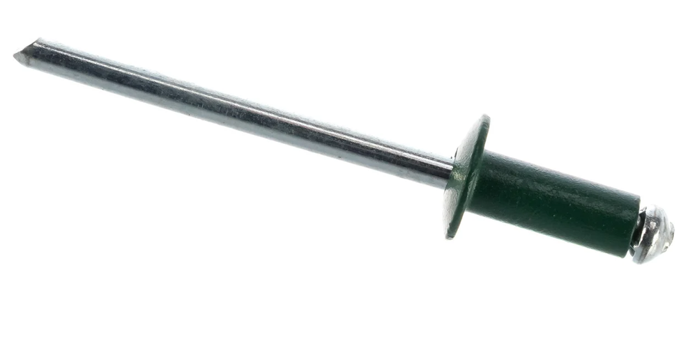 Заклепка вытяжная 4,8х10 RAL-6005 зеленый