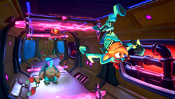 Crash Bandicoot 4: It's About Time (Это Вопрос Времени) (картридж для Nintendo Switch, интерфейс и субтитры на русском языке)
