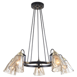 Люстра Rivoli Cathy 5106-305 5 х Е14 40 Вт лофт - кантри | Rivoli