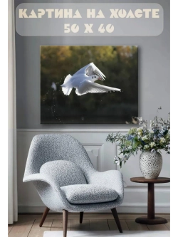 Картина на стену 40 X 50 Чайка