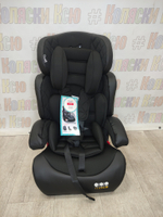 Автокресло детское Farfello COSTA CS-003 группа 1/2/3 (9-36) Черный