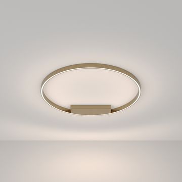 Потолочный светодиодный светильник 51W 2600К/3500К MOD058CL-L50BSK латунь Rim Maytoni