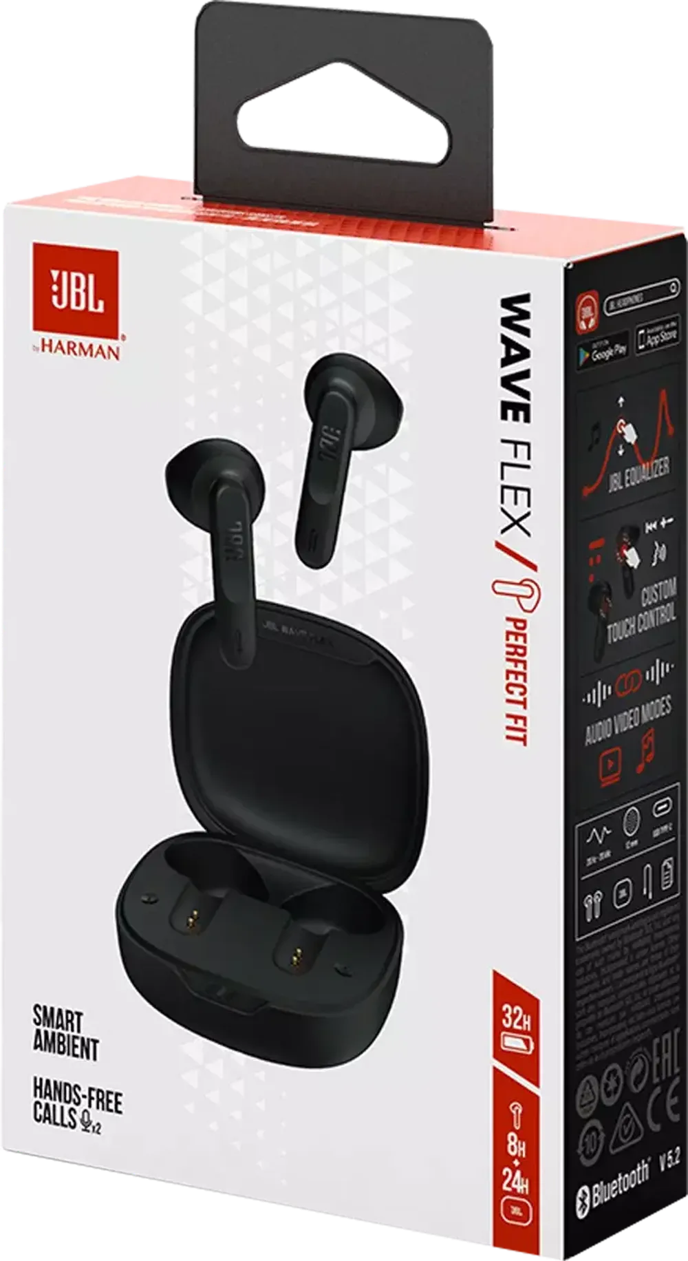 Беспроводные наушники JBL Wave Flex TWS Black - 9