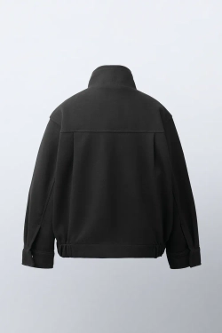 ZARA БОМБЕР COMFORT, МЯГКИЙ СЕРЫЙ
