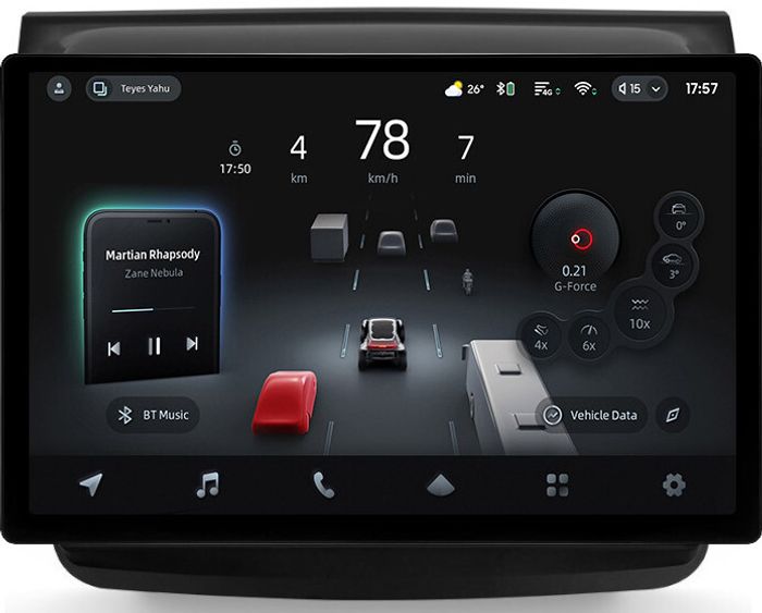 Магнитола для Mitsubishi L200 4 2006-2015, Pajero Sport 2 2008-2015 - Teyes CC4-PRO монитор 13" 2K QLED на Android 13, Быстрейшая, Snapdragon 778G, ИИ, CarPlay, DSP, 4G SIM-слот