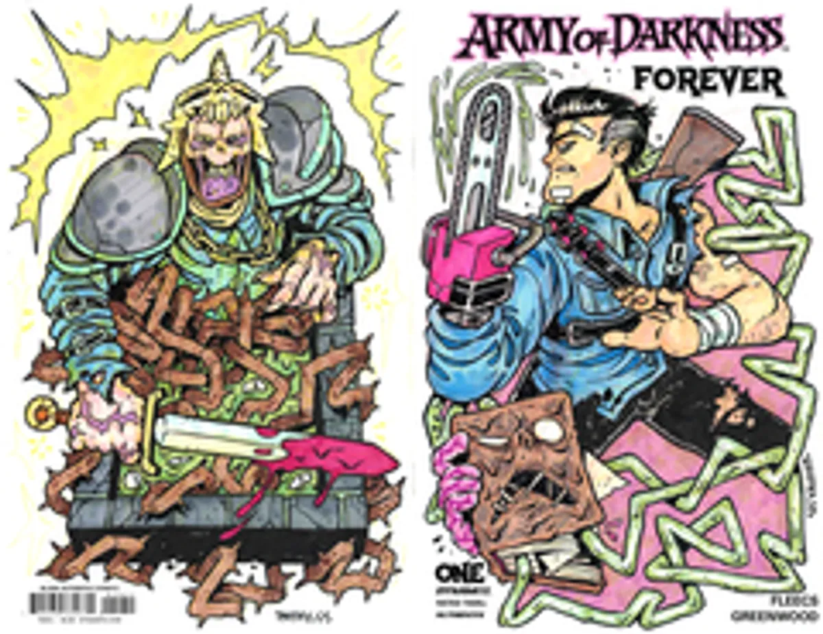Army Of Darkness Forever #1 (Cover 28oi) (Dmitry.Os)