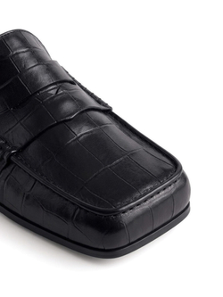 loafer croco noir