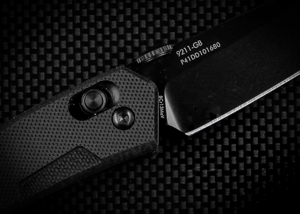 Складной нож SRM 9211-GB Satin сталь 8Cr13MOV рукоять Black G10