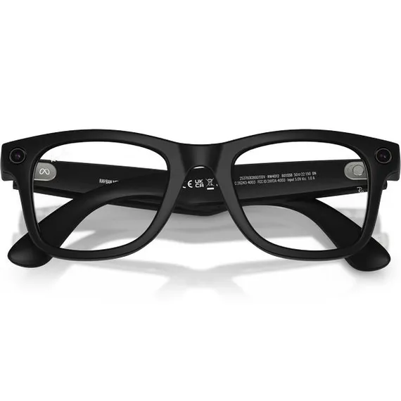 Очки Ray-Ban Wayfarer GEN 2 Mate Black / Clear (L / Size 53) RW4012 601/SSB53
