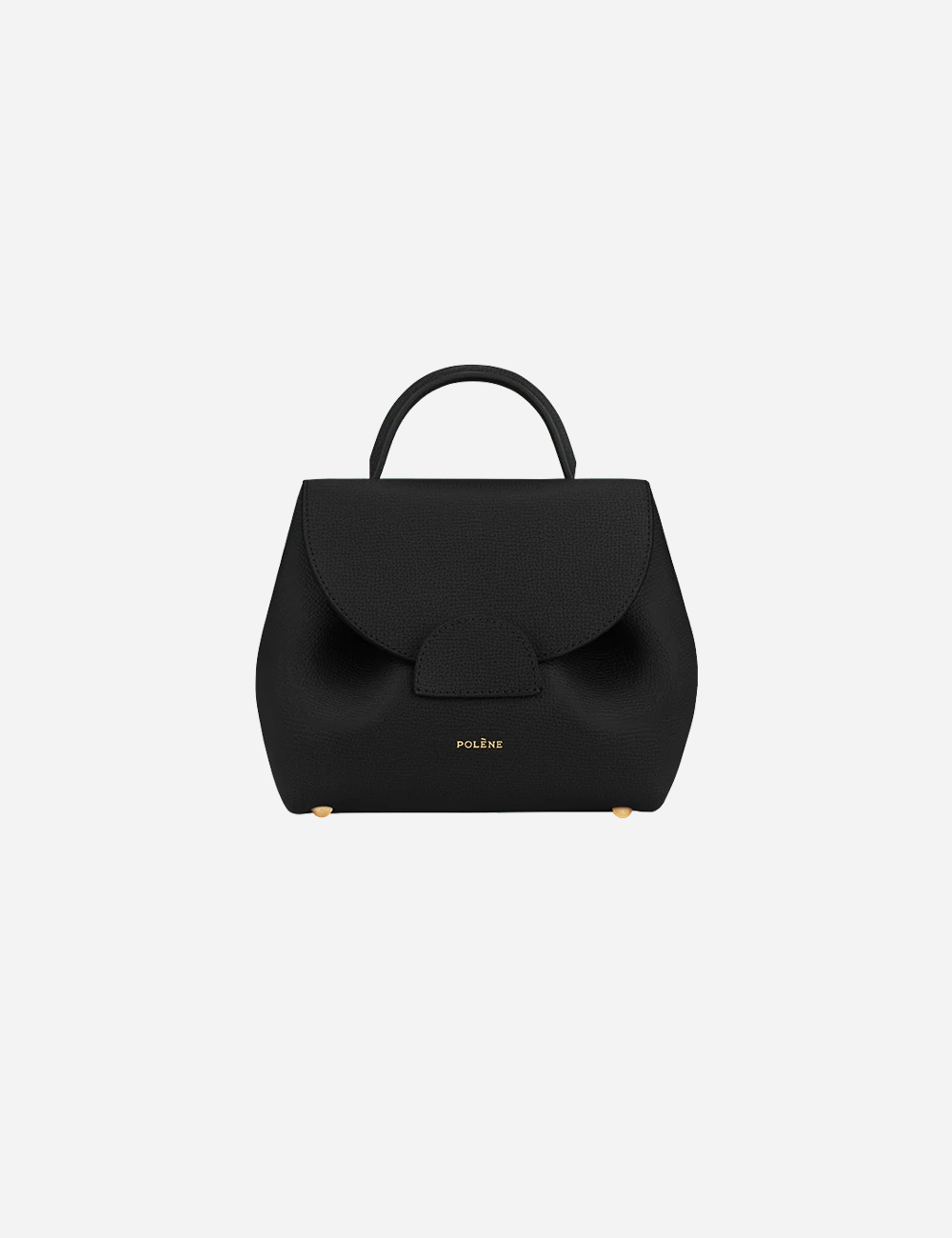Сумка Polene Numéro Un Nano Edition Textured "Black"