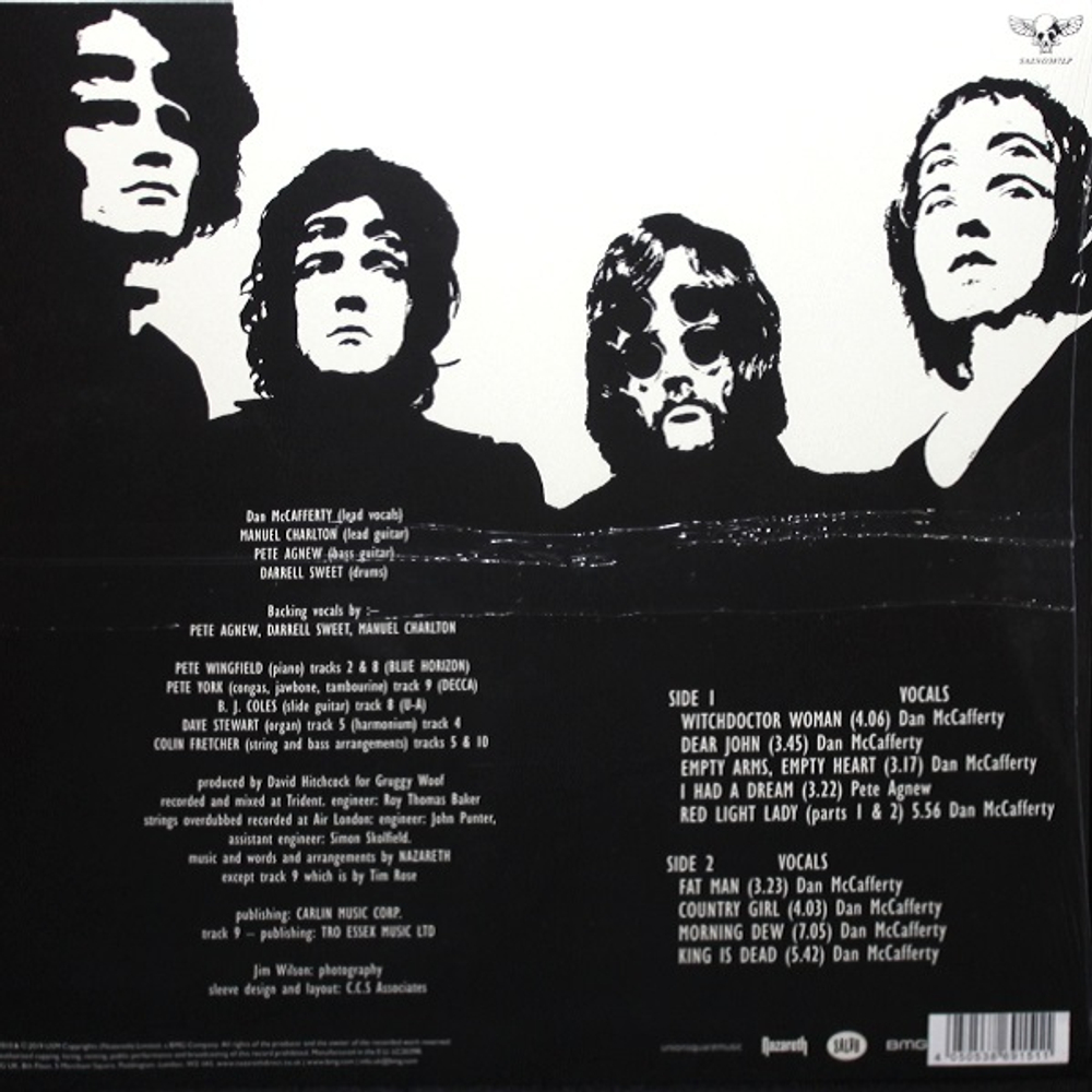 Nazareth / Nazareth (Coloured Vinyl)(LP)