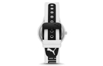 PUMA Reset V2 Series Wrist Watch Quartz Movement Silicone Strap Black Dial Unisex