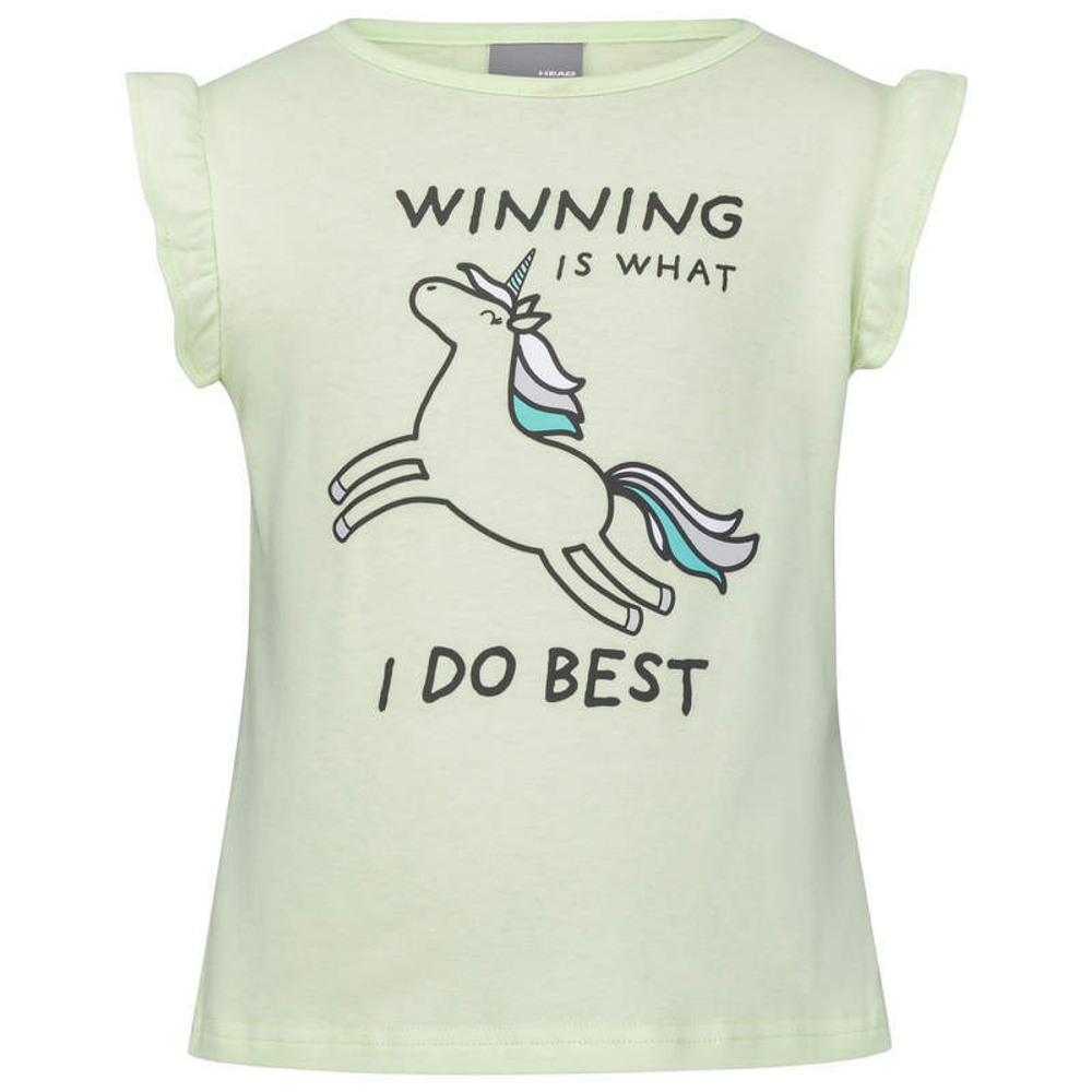 Футболка для девочки теннисная Head Tennis Tank Top - light green