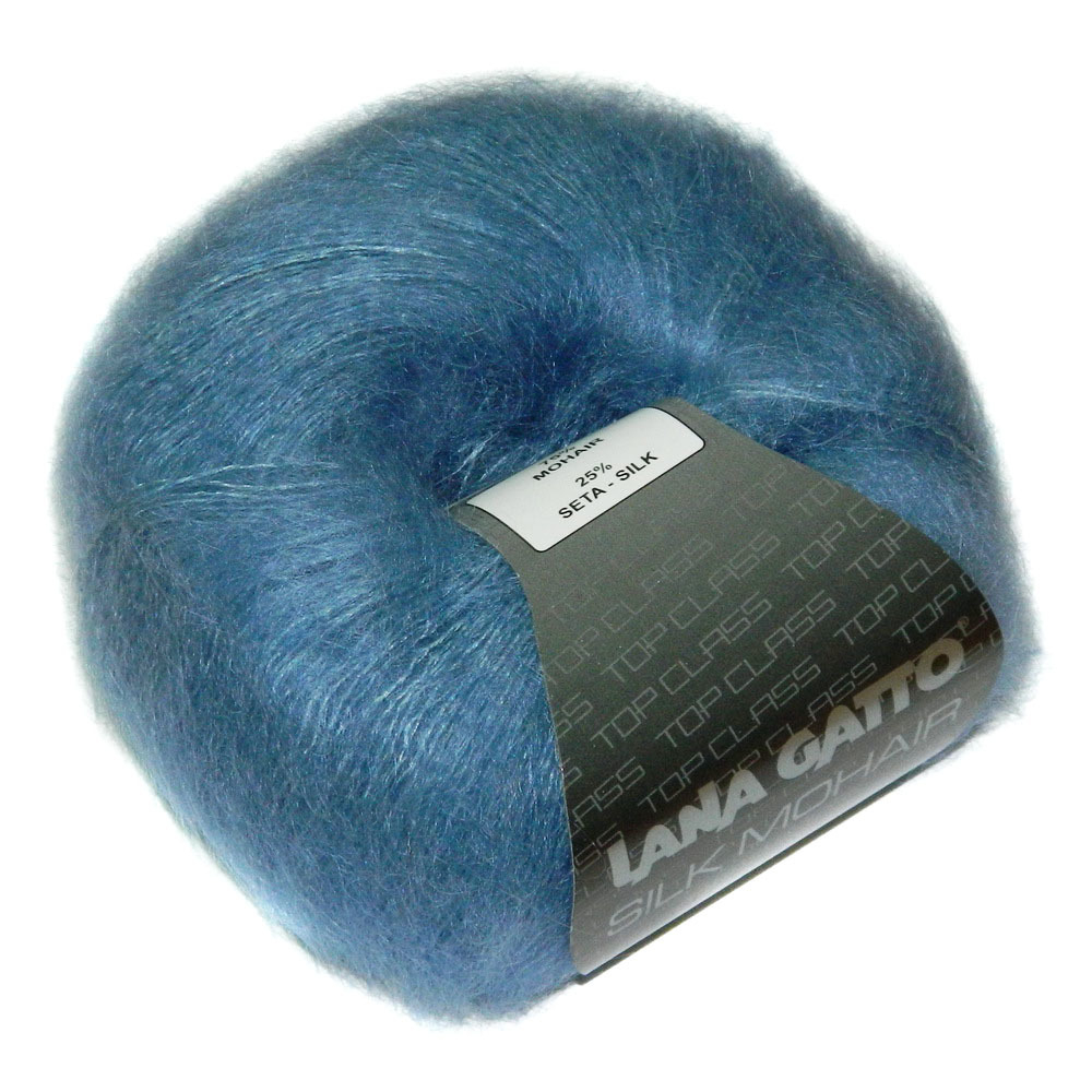 Пряжа Silk Mohair 25г, 212м, 75%кидмохер, 25%шёлк (цена за 1 шт)