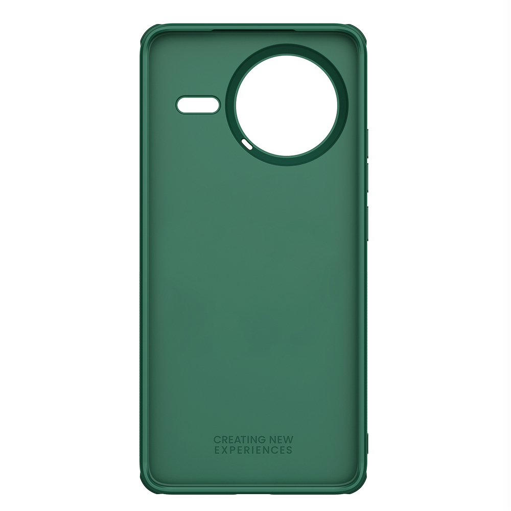 Усиленный чехол зеленого цвета (Dark Green) от Nillkin для Xiaomi Poco F7 Pro и Redmi K80, серия Super Frosted Shield Pro