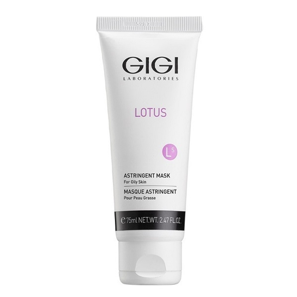 Маска поростягивающая для жирной и комбинированной кожи GiGi Lotus Beauty Astringent Mask 75мл