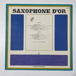 Винтажная виниловая пластинка LP Сборник Джаза Saxophone D'Or (Hit Parade) (Франция 1976)