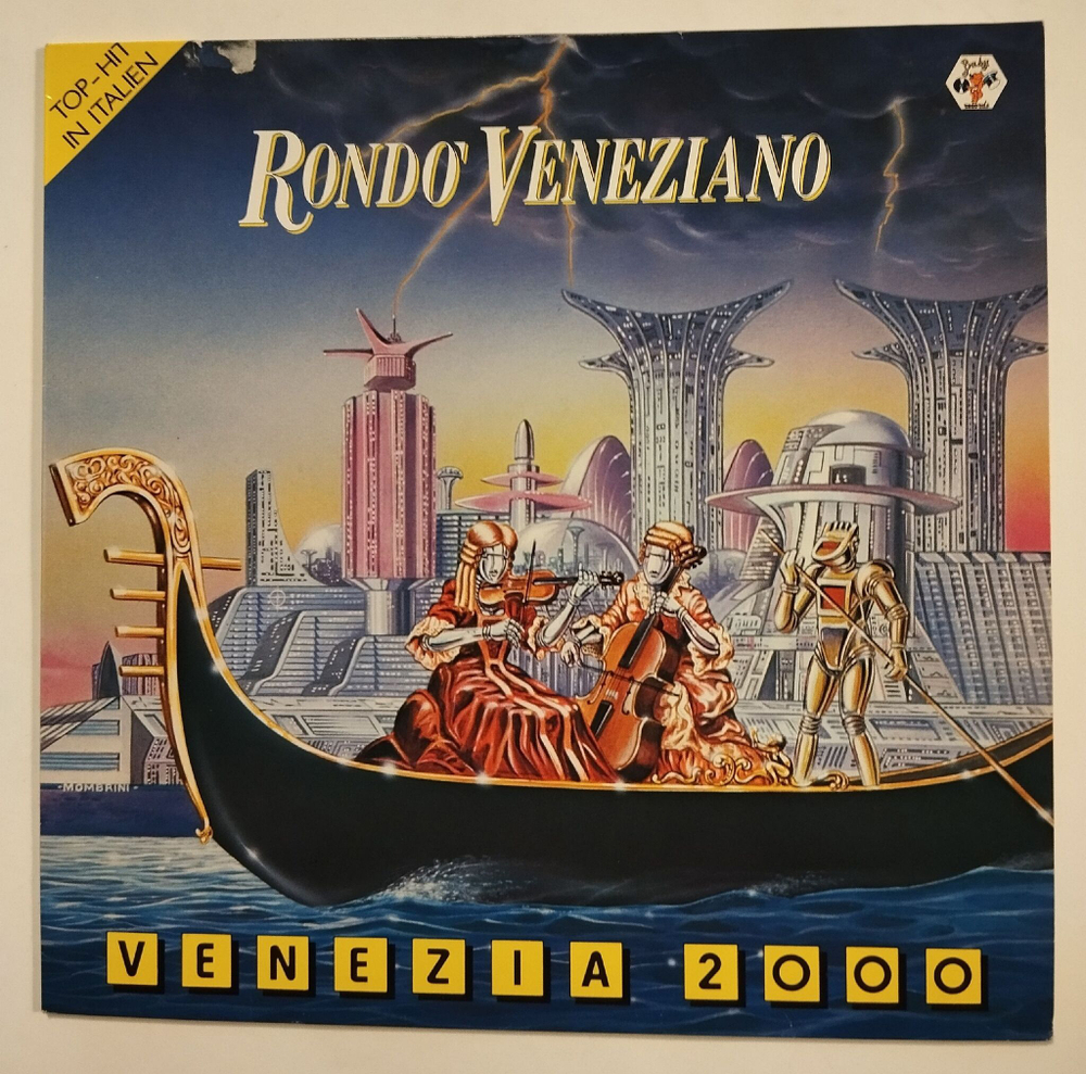 Винтажная виниловая пластинка LP Rondo Veneziano Venezia 2000 (Germany 1985)