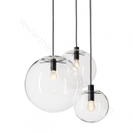 Pendant design lamp SELENE by ClassiCon D25 (Black)