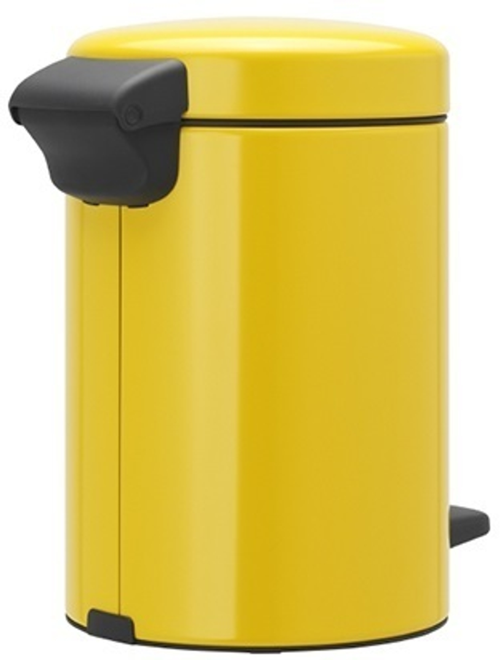Ведро Brabantia NewIcon 3л желтая маргаритка сзади