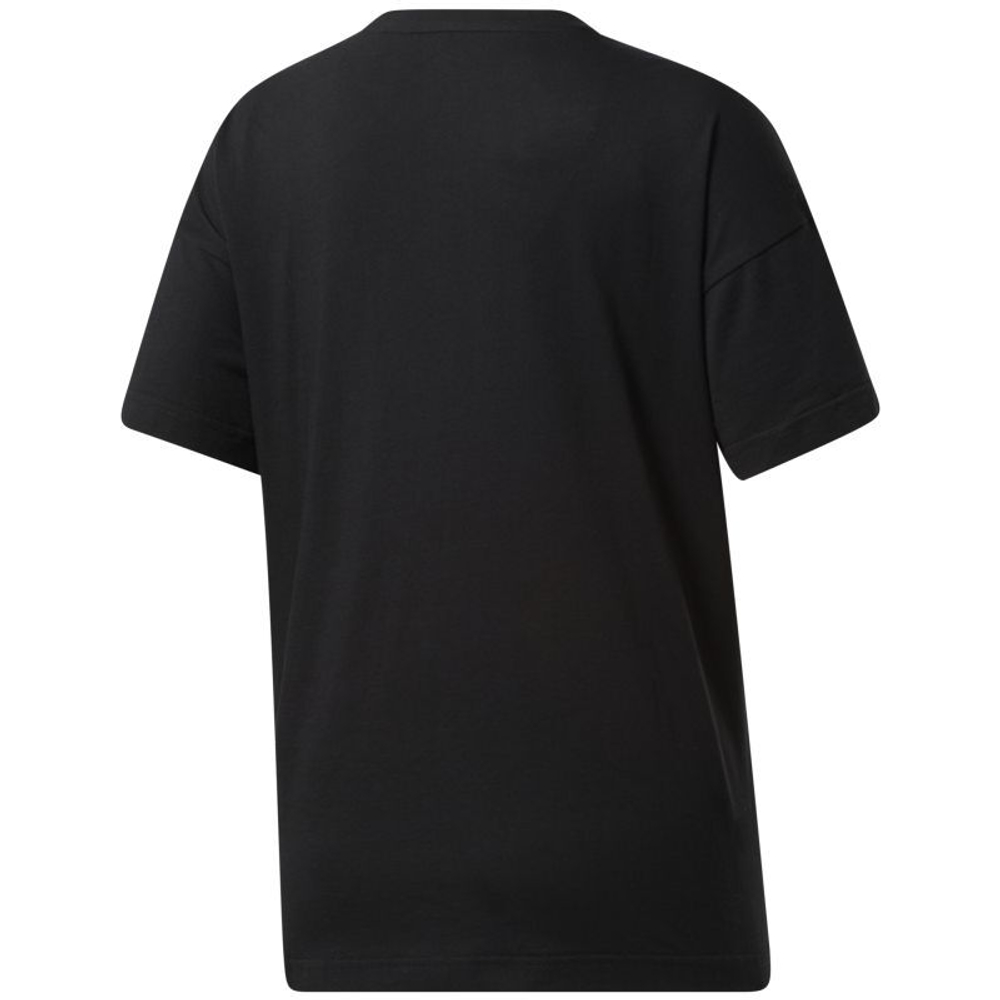 Женская теннисная футболка Reebok Les Mills Graphic Tee - черный