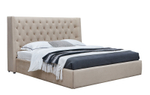 Кровать 1726 BEIGE бежевая с ящиком для белья