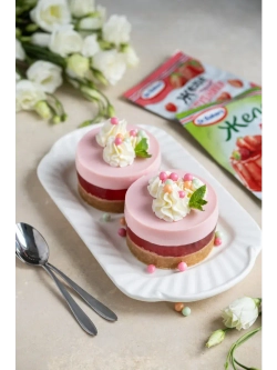 Желе со вкусом малины, клубники и йогурта 6 шт