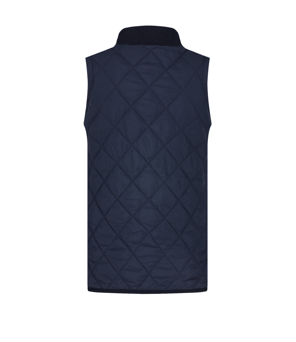 безрукавка quilted long vest Tommy Hilfiger - темно-синий(KG0KG07071)