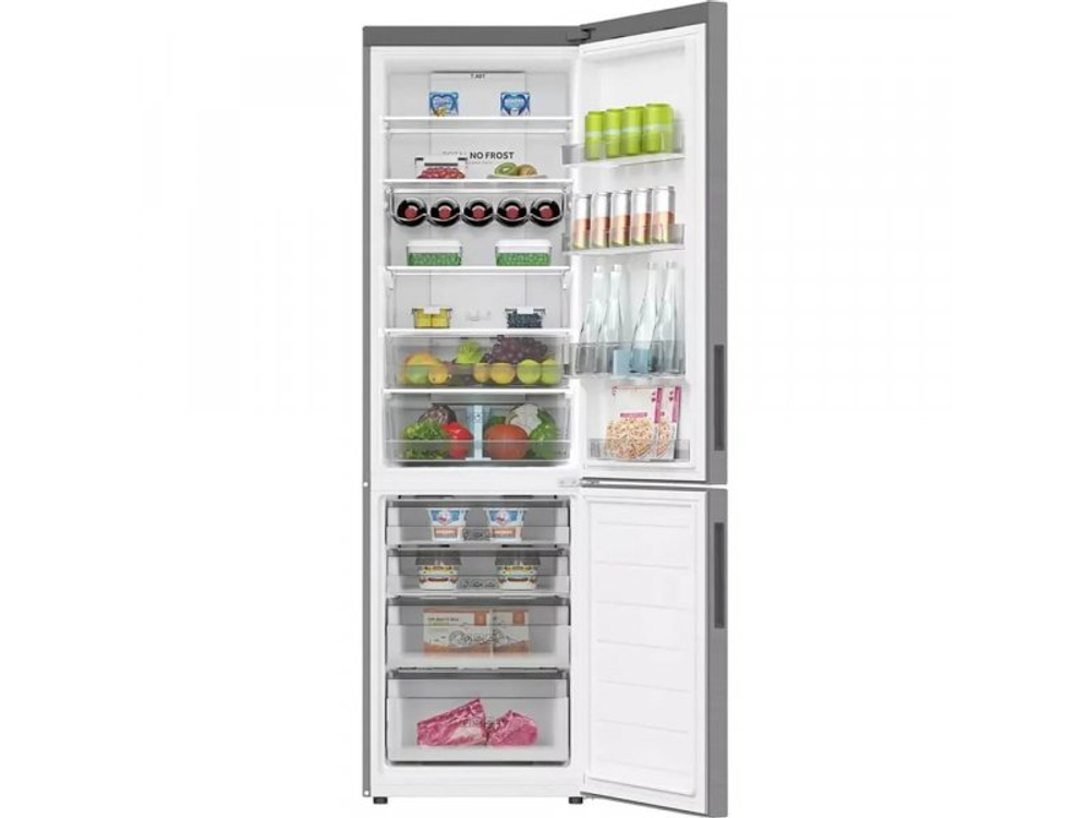 Холодильник Haier C2F637CFMVU1 серебристый