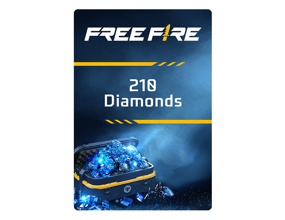Игровая валюта Free Fire: 210 Diamonds [Цифровая версия]