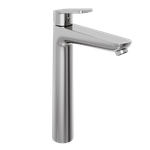 Смеситель для раковины Abelsberg Lineara UNF23509CH высокий, глянцевый хром