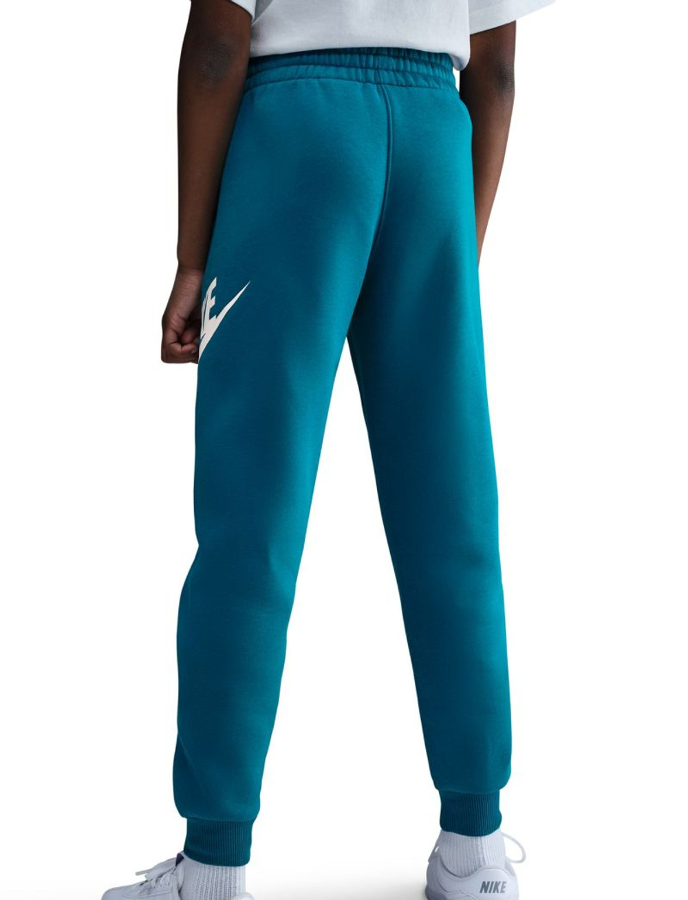 Брюки спортивные Nike Kids Club Fleece Jogger - green abyss/white