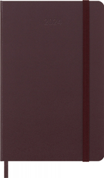 Еженедельник Moleskine Classic WKNT Pocket 90x140мм 144стр линейка бордовый (DHF1012WN2Y24)