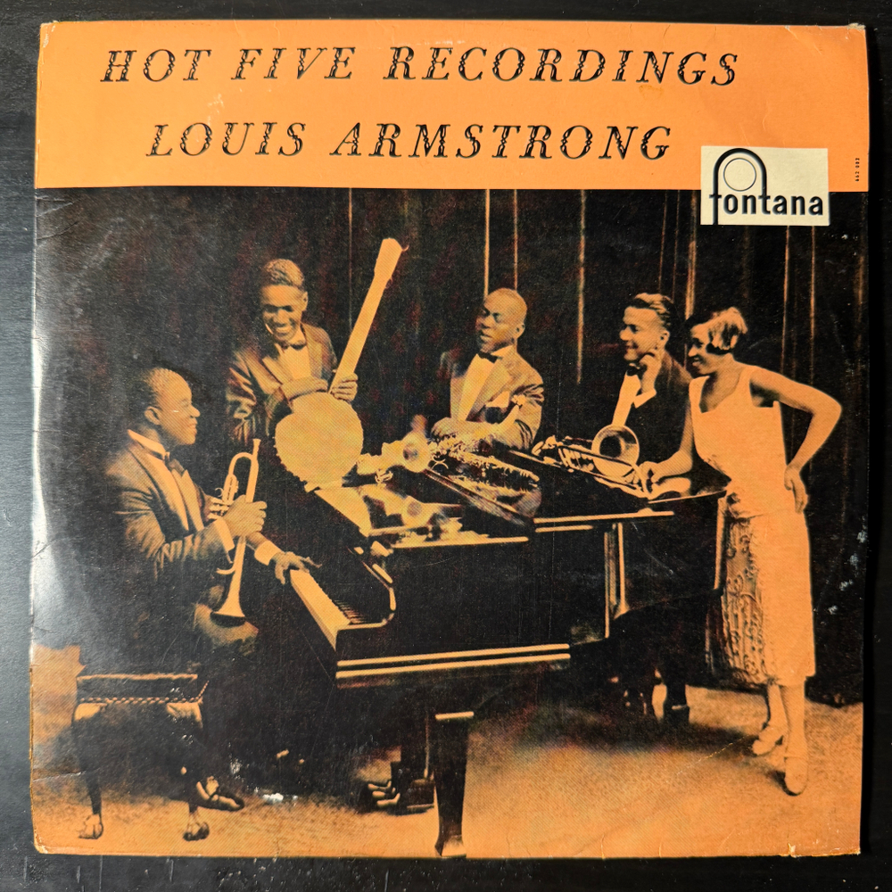 Louis Armstrong ‎– Hot Five Recordings (Голландия) 10"