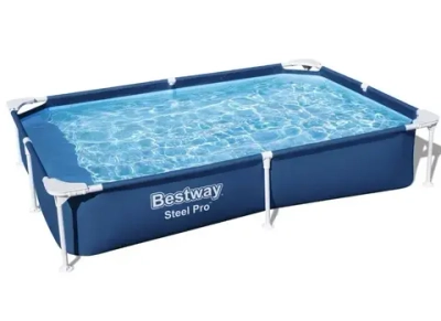 Бассейн каркасный Steel Pro прямоугольный 221*150*43 см Bestway (56401)
