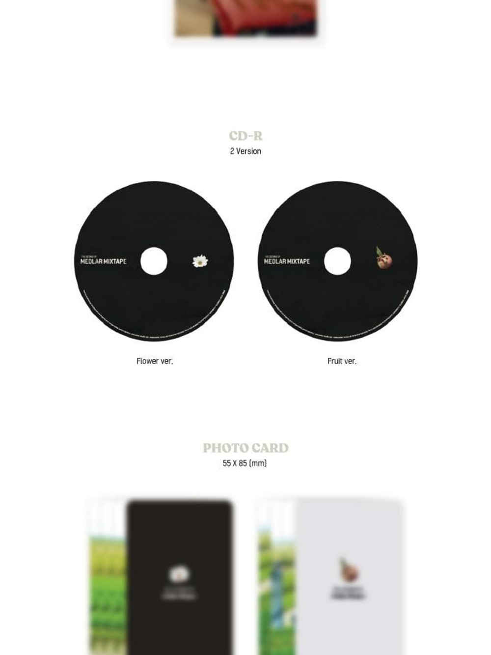 Альбом I'LL - MEDLAR MIXTAPE 2nd EP Album 2 Version SET