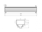 Flexag SH-1-1000-25-W щелевой диффузор с КСД под гипсокартон, белый