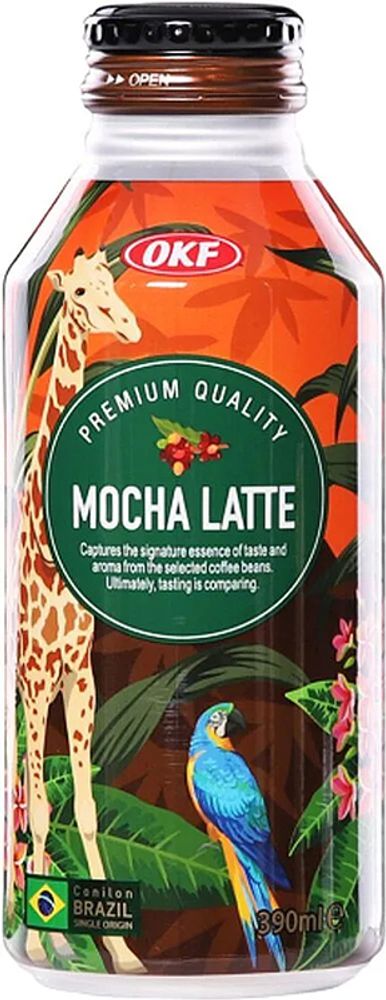 Кофейный напиток OKF Mocha Latte "Мокко-Латте" 0.39 - банка