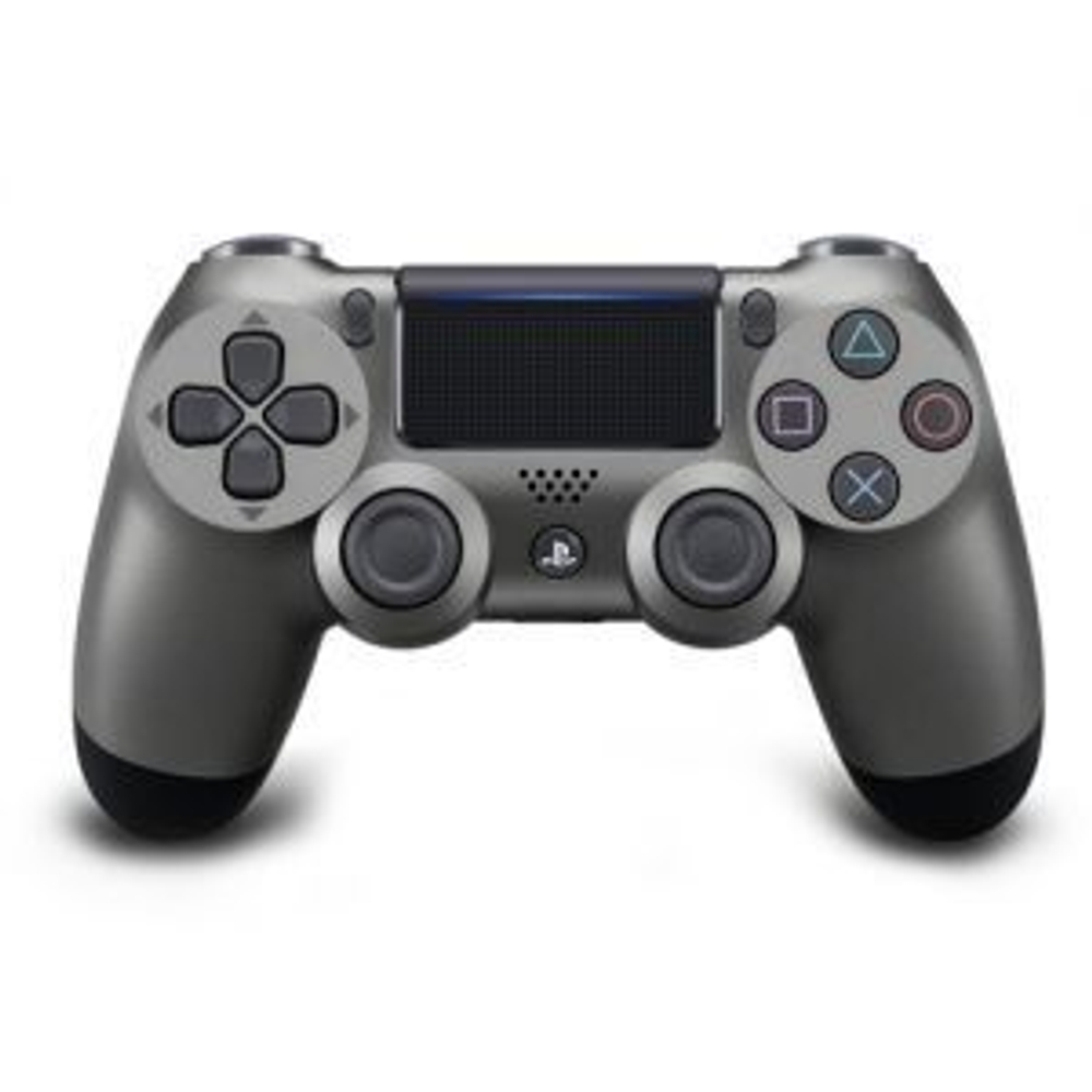 Беспроводной контроллер DualShock 4 (стальной черный, 2ое поколение, CUH-ZCT2E: SCEE) + бонус чехол