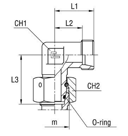 Соединение PN90 DS30 42х2 (корпус)