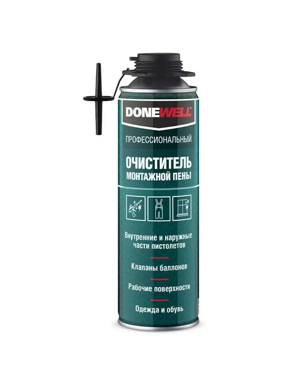 Donewell Очиститель от монтажной пены, 0.65 л, 218953