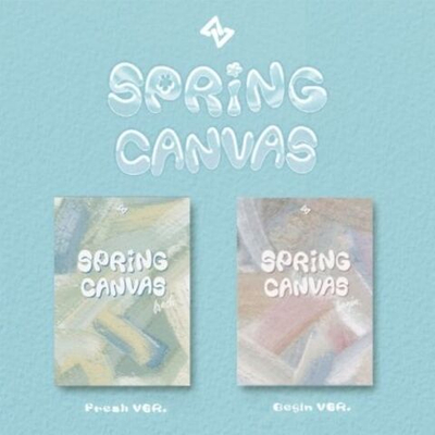 Альбом SEVENUS - SPRING CANVAS 1st Mini Album 2 Version SET