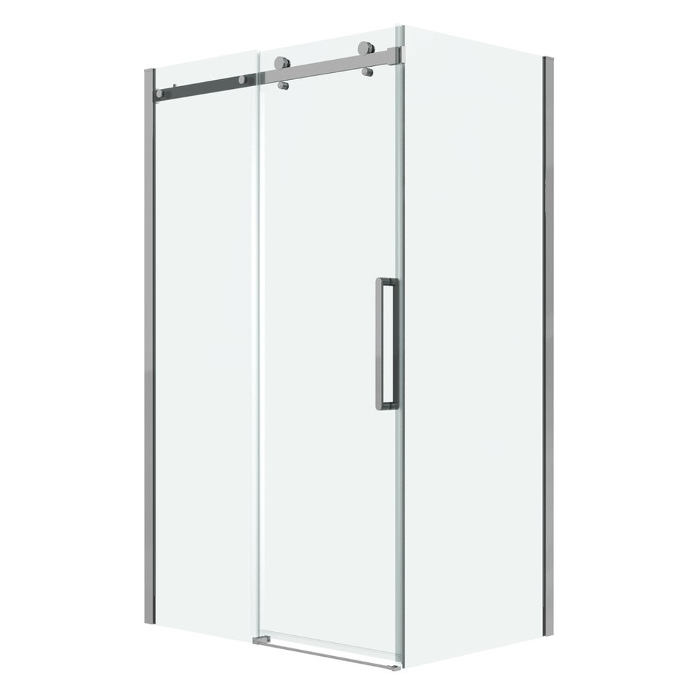 Душевое ограждение Grossman Classic 100.K33.04.150.10.00-200.K33.04.90.10.00 (150х90х195) раздвижная,хром,стекло прозрачное,2 места