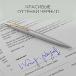 Стержни Parker для шариковой ручки 3шт. Цвет синий, толщина линии М, в блистере. Франция