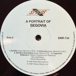 Andrés Segovia ‎– A Portrait Of Andrés Segovia My Favourite Works (Англия 1985г.)