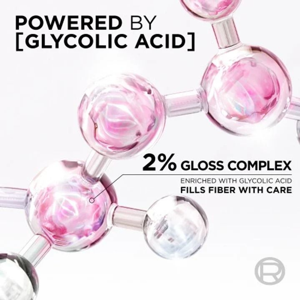 Гликолиевый Шампунь Glycolic Gloss для блеска 200 мл (Франция)
