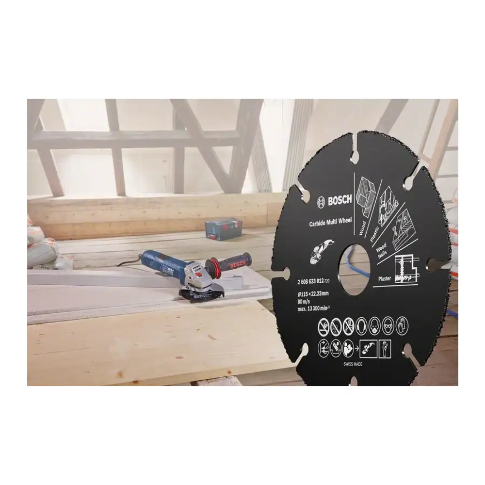 Отрезной диск Carbide Multi Wheel по дереву, 125 мм BOSCH 2608623013