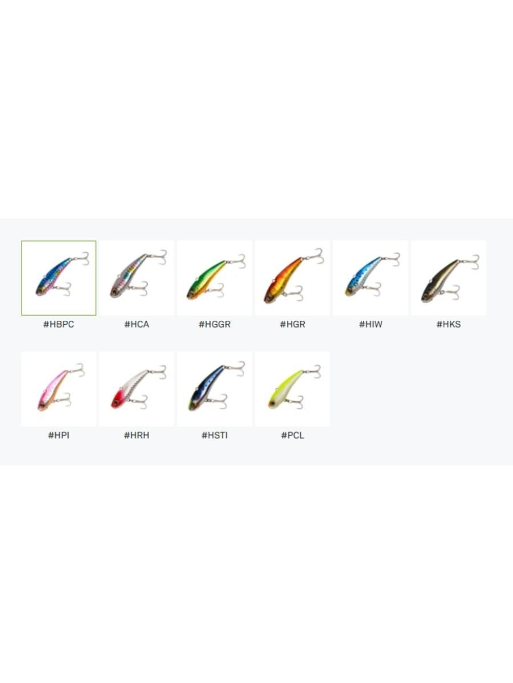 Воблер для рыбалки Duel Hardcore Solid Vibe 85S F1179-HGR, 85 мм, 35 г, тонущий, виб